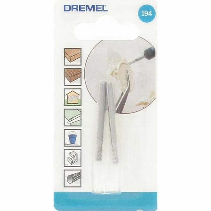 Dremel Lote de 2 cortadores de acero de alta velocidad 194