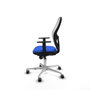 PIQUERAS Y CRESPO Silla de oficina Jorquera Azul y Blanco