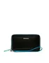 Piquadro Blue Square Cartera de cuero Negro para mujer