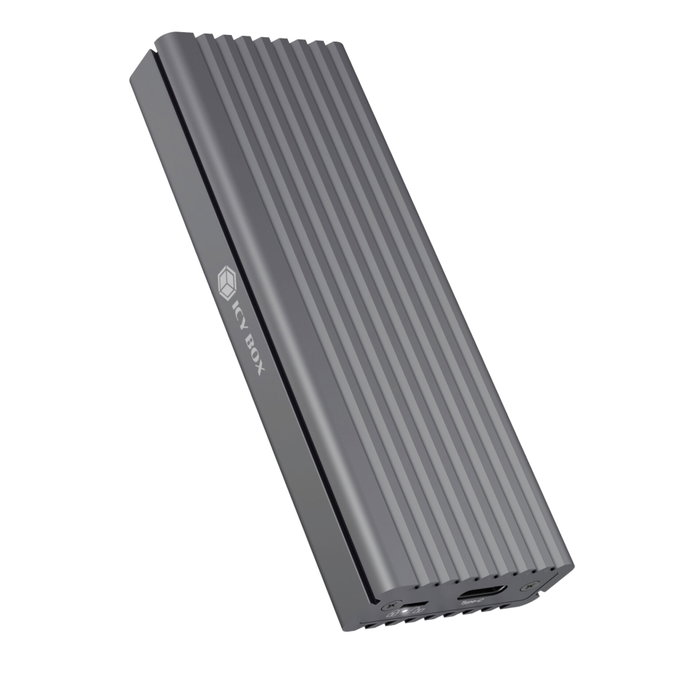 ICY BOX IB-1817M-C31 Caja externa para SSD M.2 NVMe USB-C Gris ICY BOX IB-1817M-C31 Caja externa para SSD M.2 NVMe USB-C Gris