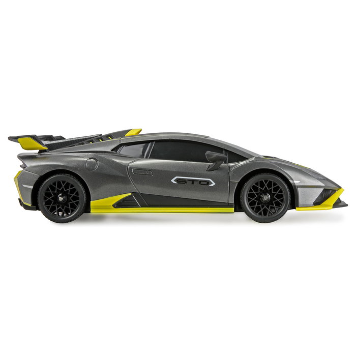 AMEWI RC Drift Lizenz Lamborghini Huracan STO Coche de Carreras 1:18 Antracita