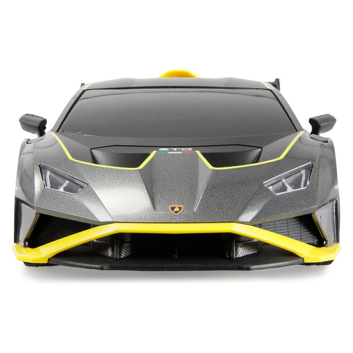 AMEWI RC Drift Lizenz Lamborghini Huracan STO Coche de Carreras 1:18 Antracita
