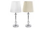 DKD Home Decor Lámpara de Sobremesa Metal y Acrílico 20x20x46 cm (Pack de 2) inevitable
