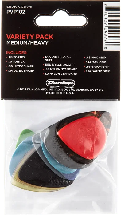DUNLOP Pack Variedad Medium - Heavy de 12 Unidades