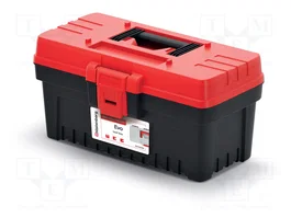 KISTENBERG Cajón para herramientas EVO negro-rojo