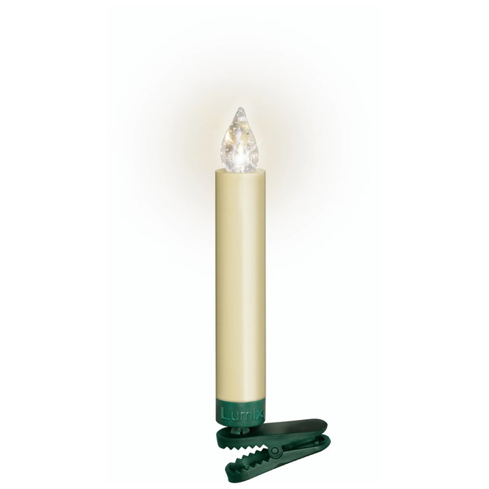Krinner Lumix Superlight Set de 10 velas marfil