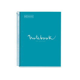 Bloc Miquelrius Emotions Notebook 1 Micro.Tapa Extra A4 80H 90G Cuadric.5X5 Formentera (Set de 5)