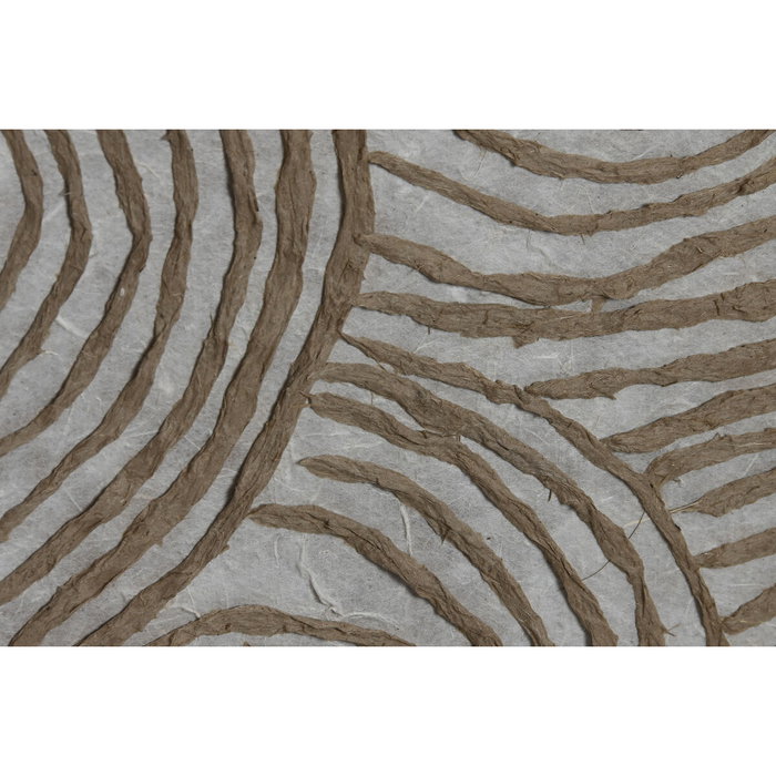 DKD Home Decor Set de 2 Cuadros Enmarcados en Cristal y Papel Maché 20x2x30 cm