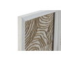 DKD Home Decor Set de 2 Cuadros Enmarcados en Cristal y Papel Maché 20x2x30 cm