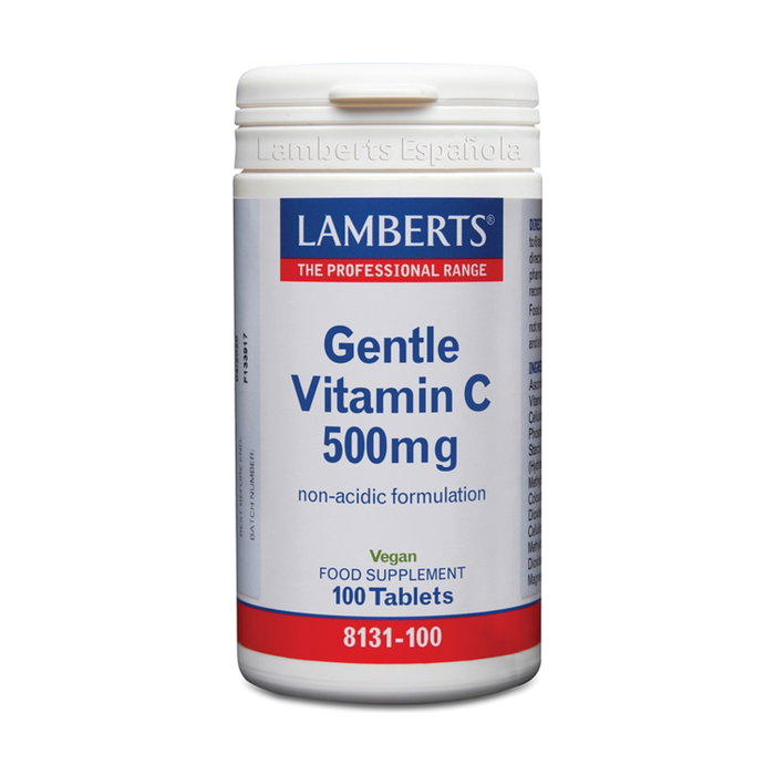 Lamberts Gentle Vitamina C 500 mg (No ácida) Lamberts Gentle Vitamina C 500 mg (No ácida)