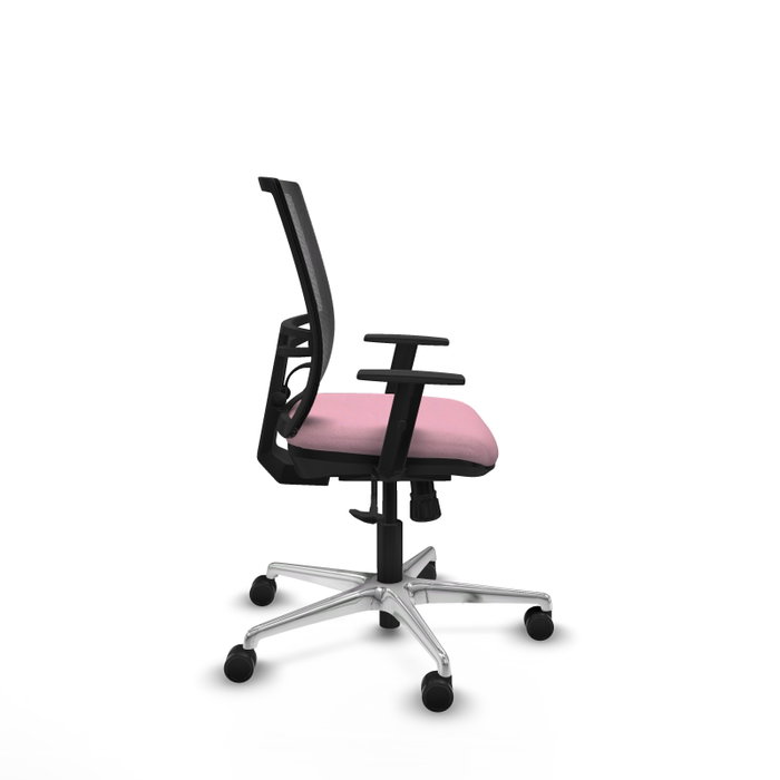 PIQUERAS Y CRESPO Silla de oficina Yunquera Rosa con mecanismo Sincro PIQUERAS Y CRESPO Silla de oficina Yunquera Rosa con mecanismo Sincro