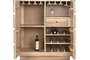 DKD Home Decor Mueble Bar Moderno Natural 90 x 45 x 100 cm