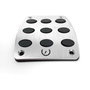 Pedales OCC Motorsport OCCPED001 Aluminio (3 pcs)