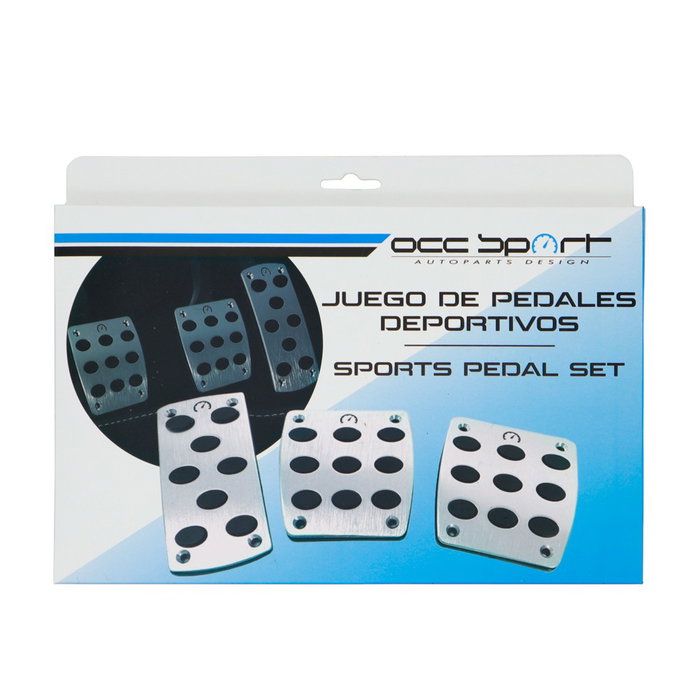 Pedales OCC Motorsport OCCPED001 Aluminio (3 pcs)