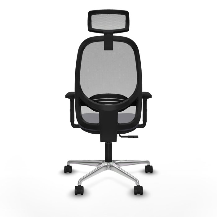 PIQUERAS Y CRESPO Silla de oficina Cilanco con mecanismo Sincro, Gris