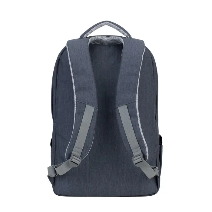 Rivacase 7567 Mochila para Portátil 17.3" (43.9 cm) Azul - Poliéster Resistente al Agua con Puerto USB, Tirantes para Hombro y Múltiples Bolsillos - 780 g