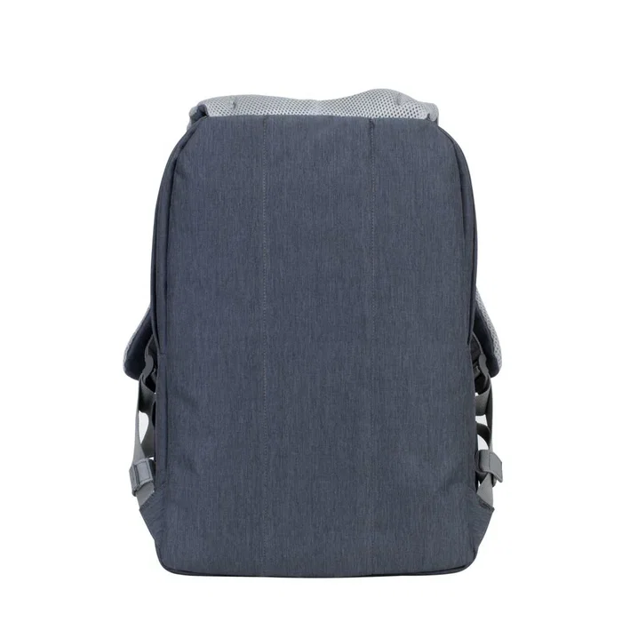 Rivacase 7567 Mochila para Portátil 17.3" (43.9 cm) Azul - Poliéster Resistente al Agua con Puerto USB, Tirantes para Hombro y Múltiples Bolsillos - 780 g