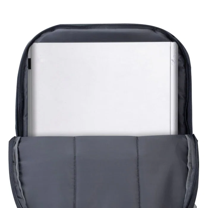 Rivacase 7567 Mochila para Portátil 17.3" (43.9 cm) Azul - Poliéster Resistente al Agua con Puerto USB, Tirantes para Hombro y Múltiples Bolsillos - 780 g