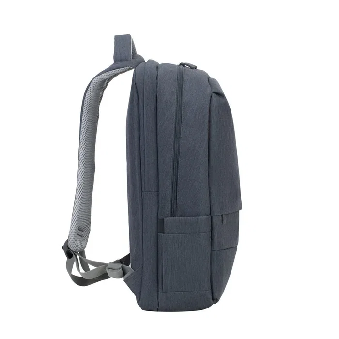 Rivacase 7567 Mochila para Portátil 17.3" (43.9 cm) Azul - Poliéster Resistente al Agua con Puerto USB, Tirantes para Hombro y Múltiples Bolsillos - 780 g