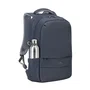Rivacase 7567 Mochila para Portátil 17.3" (43.9 cm) Azul - Poliéster Resistente al Agua con Puerto USB, Tirantes para Hombro y Múltiples Bolsillos - 780 g