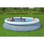 Bestway 6941607364468 Kit Piscina Hinchable Fast Set Redonda 396 x 84 cm con Filtro de Cartucho y 1 Cartucho