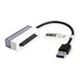 VALUE Convertidor USB 3.2 Gen 1 a SATA 6.0 Gbit/s 12.99.1062 Negro