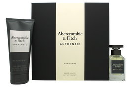 Abercrombie & Fitch Authentic Man Gift Set 50ml EDT + 200ml Hair & Body Wash