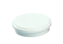 Imanes Redondos Dahle 24 Mm Blanco Bote De 10
