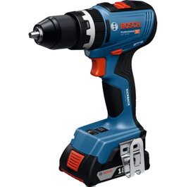 BOSCH Taladro Percutor a Batería GSB 18V-65 con 3 Baterías de 4 Ah y Cargador