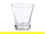 Vivalto Set 6 Vasos Cortado 110 ml Transparente Vidrio 25x7x12.5 cm (Set de 12)
