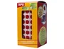 Apli Gomets Redondos 10,5 mm Rojo - Rollo de 5192 unidades