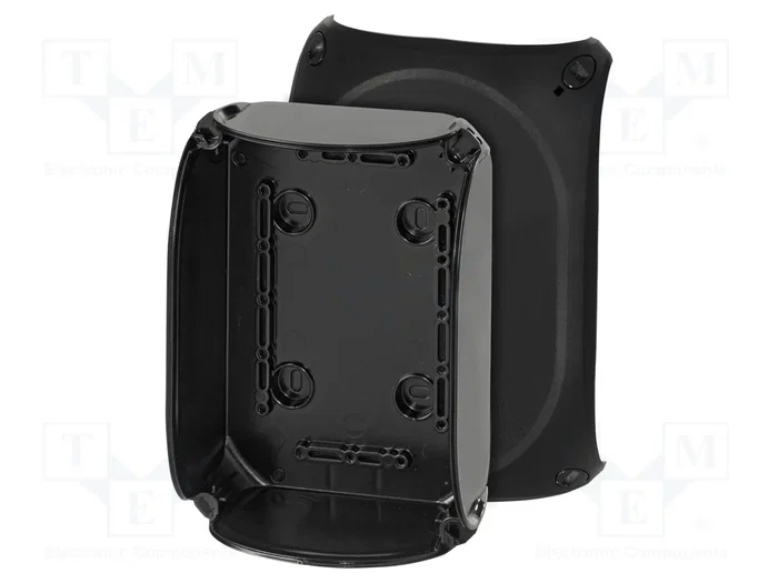 HENSEL ENYCASE® Caja de conexiones negra IP66 HENSEL ENYCASE® Caja de conexiones negra IP66