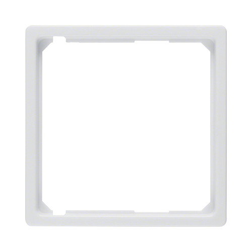 BERKER Anillo intermedio Q.1 para placa central pws, 10 piezas, Blanco BERKER Anillo intermedio Q.1 para placa central pws, 10 piezas, Blanco