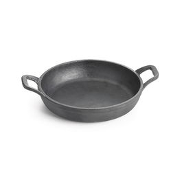 TABLECRAFT - CW30104/6 - Pack de 6 unidades - Cazuelita miniatura redonda 355 ml - 13,5 x 13,5 x 4,5 cm - 18 cm Ø con asa - Negro