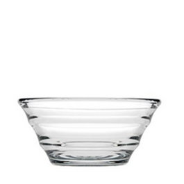 Pasabahce Bol Rallado, Vidrio, Diámetro 82 mm, Alto 38 mm, Capacidad 8.5 cl - Modelo Rallada (Set de 24)