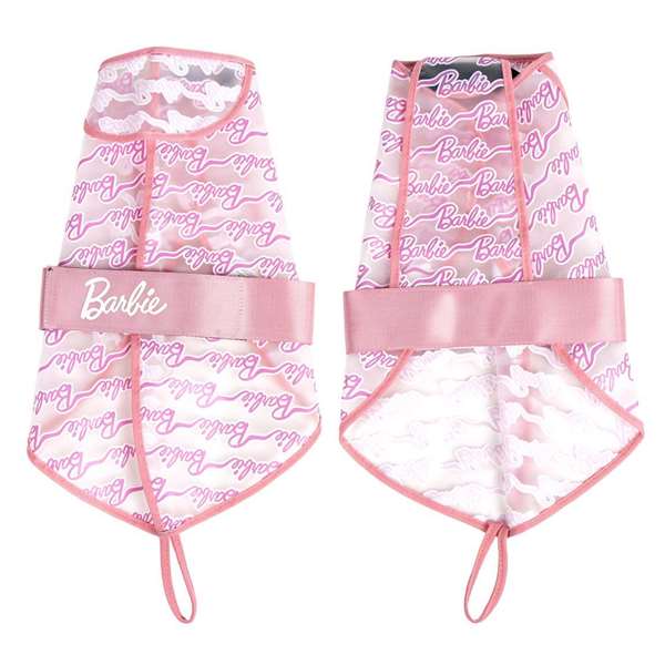 Cerdá Impermeable Ajustable para Perro Barbie XS Pink