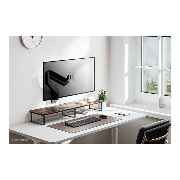 Neomounts AWL75-450BL Adaptador Pared Monitor DS70-450BL1 DS75-450BL2 Negro Aluminio