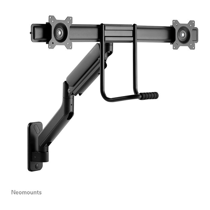 Neomounts AWL75-450BL Adaptador Pared Monitor DS70-450BL1 DS75-450BL2 Negro Aluminio