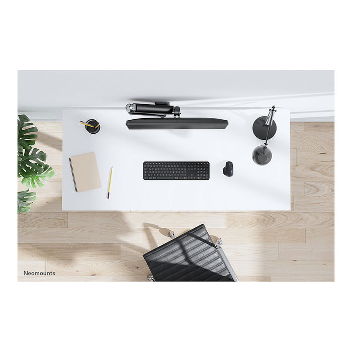 Neomounts AWL75-450BL Adaptador Pared Monitor DS70-450BL1 DS75-450BL2 Negro Aluminio