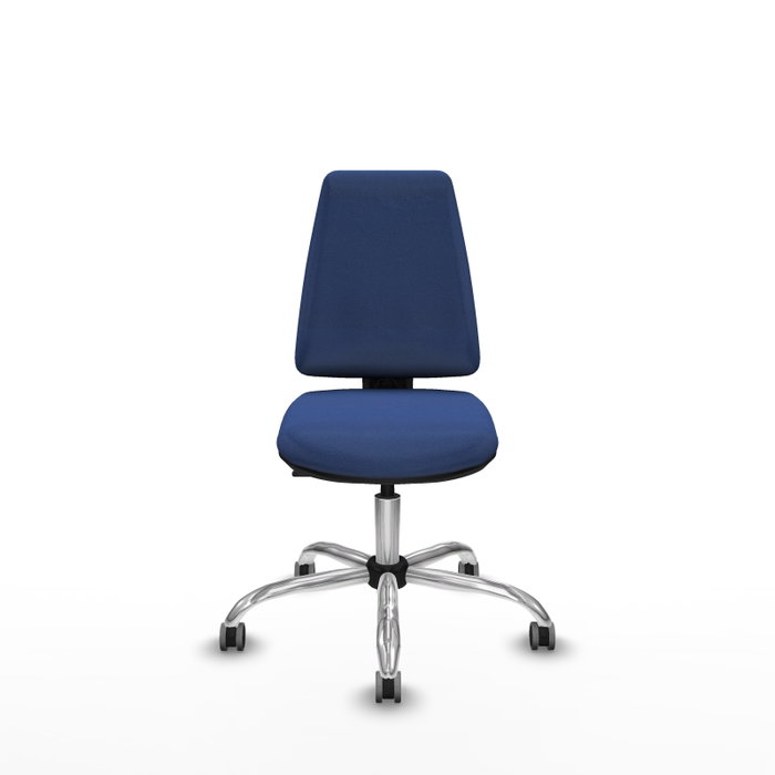 PIQUERAS Y CRESPO Silla de oficina Elche Azul marino sin brazos PIQUERAS Y CRESPO Silla de oficina Elche Azul marino sin brazos