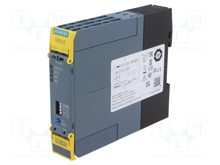 SIEMENS 3SK1122-1AB40 Relé de Seguridad 24VDC SIEMENS 3SK1122-1AB40 Relé de Seguridad 24VDC
