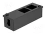 DeLOCK 81554 Easy 45 Caja de distribución metálica negra