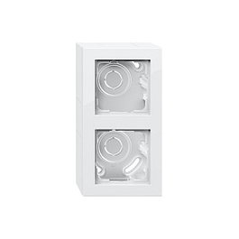 GIRA 106229 Subconjunto para empotrar con marco E2 Reinweiß