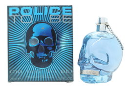 Police TO BE OR NOT TO BE Eau de Toilette Vaporizador para Hombre, Fragancia Especiada Amaderada en Frasco Calavera Azul, 75 ml