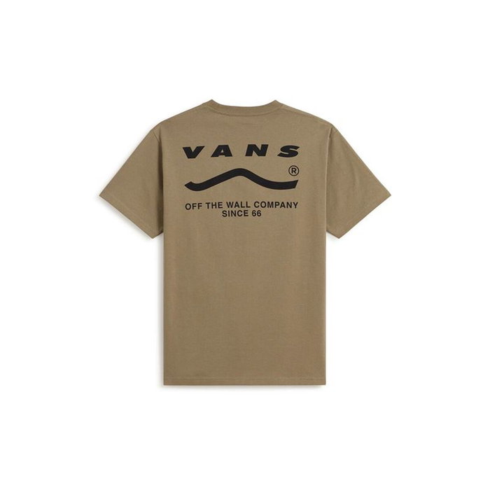 Camiseta de Manga Corta Hombre Vans Determined Ss Bay Marrón claro 9-10 Años