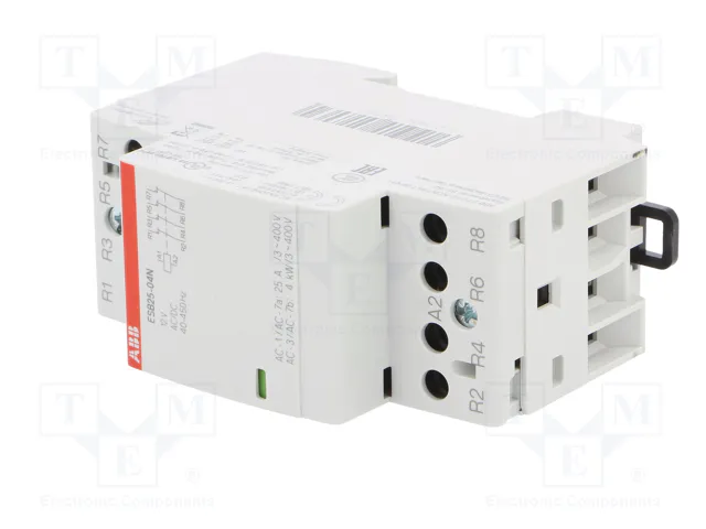 ABB Contactor de Instalación Modular ESB 25A 4-polar 12VAC/12VDC