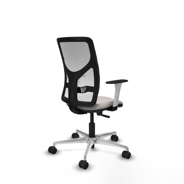 PIQUERAS Y CRESPO Silla de oficina Motilla con mecanismo Sincro, Blanco PIQUERAS Y CRESPO Silla de oficina Motilla con mecanismo Sincro, Blanco