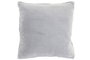 DKD Home Decor Cojín Poliéster Gris Claro 45x45 cm