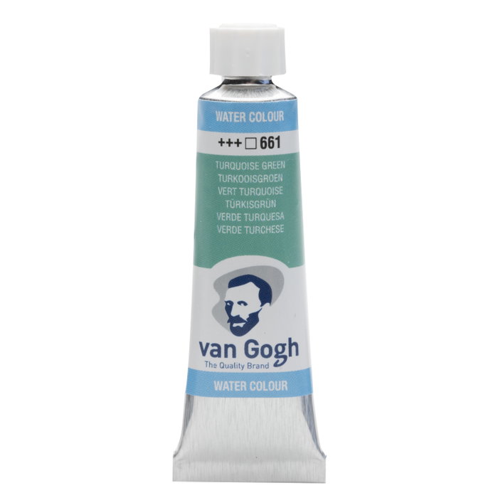 Van Gogh Acuarela Tubo 10 ml Verde Turquesa 661 Van Gogh Acuarela Tubo 10 ml Verde Turquesa 661