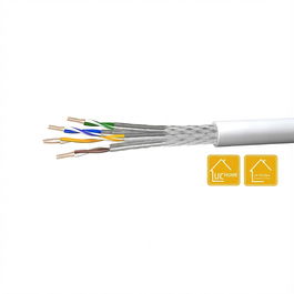 Draka UCHOME SS26 Cat 7 S/FTP PiMF Cable de Instalación Blanco 100m